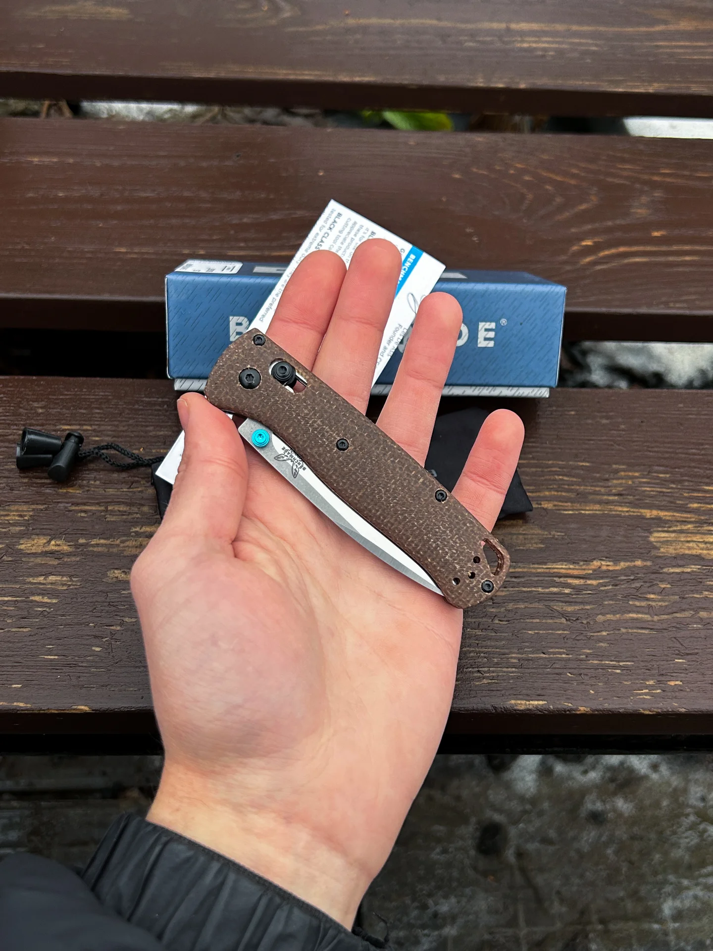 Нож Benchmade Bugout 535 Микарта - миниатюра 8