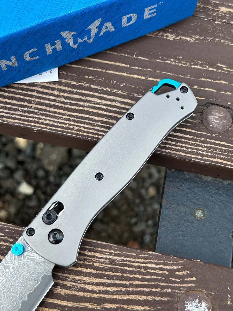 Нож Benchmade Bugout 535 титан + Дамаск - миниатюра 3