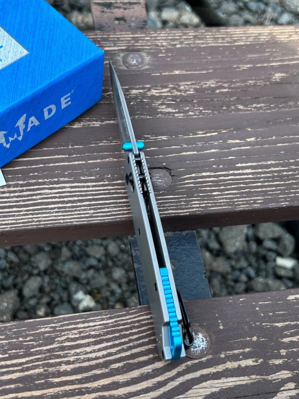 Нож Benchmade Bugout 535 титан + Дамаск - миниатюра 7