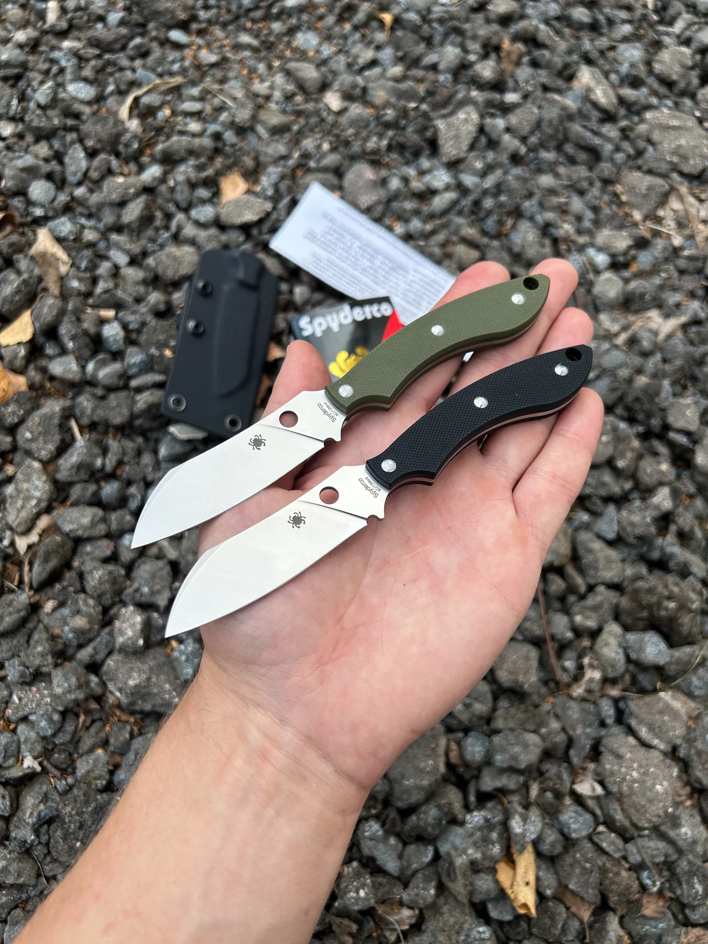 Нож фиксированный Spyderco Stok