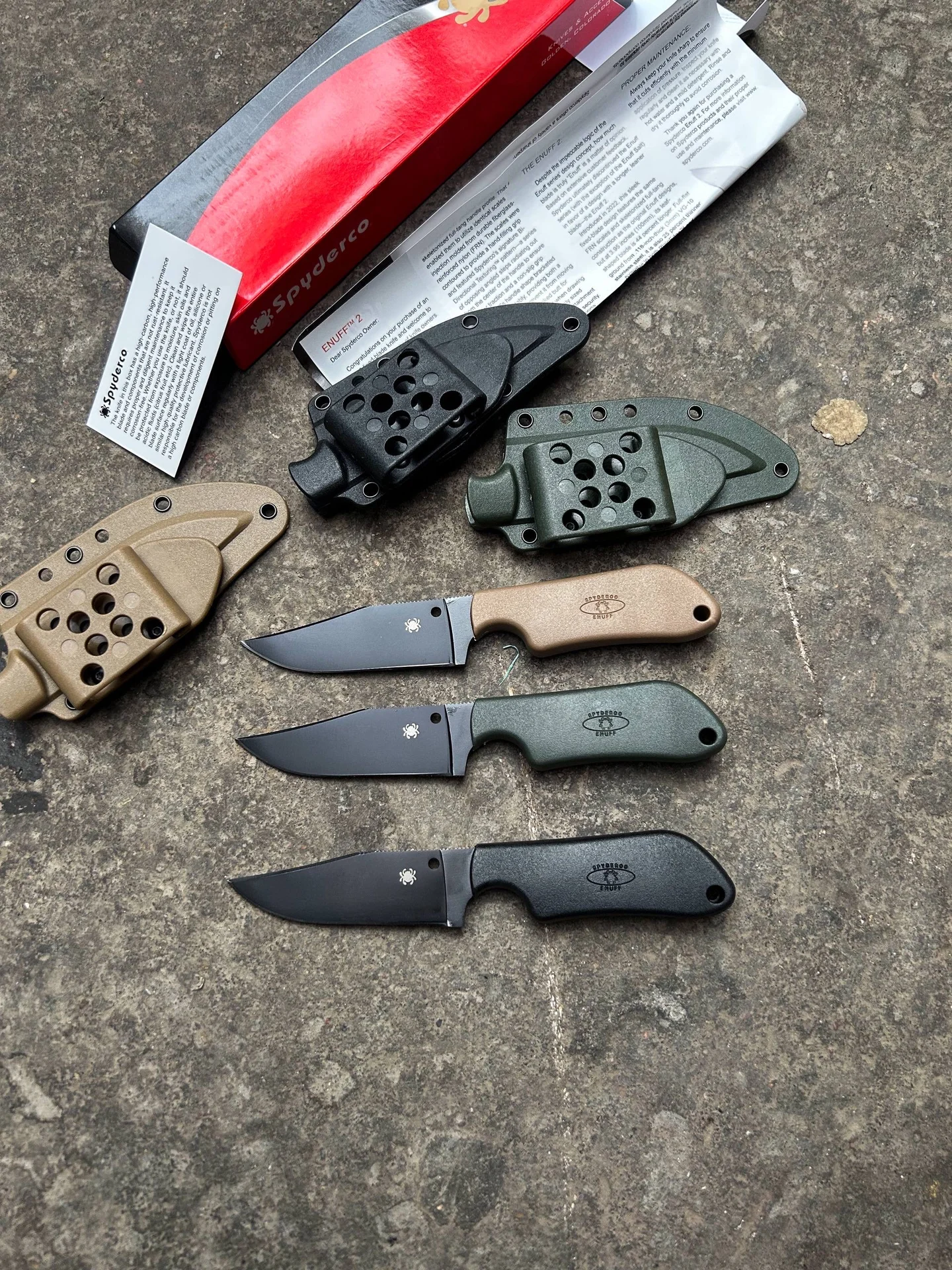 Нож Spyderco Enuff - изображение 1