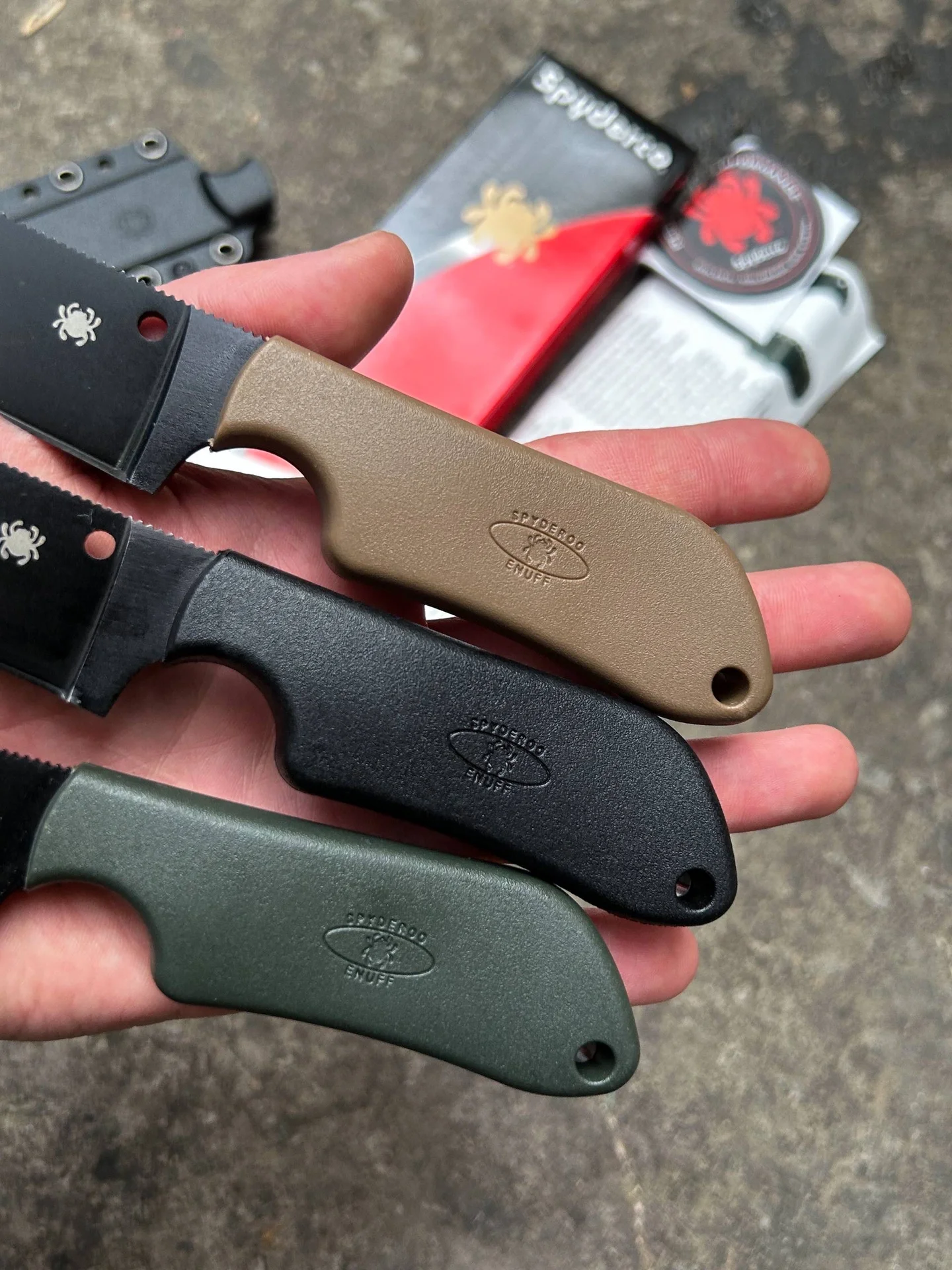 Нож Spyderco Enuff - миниатюра 3