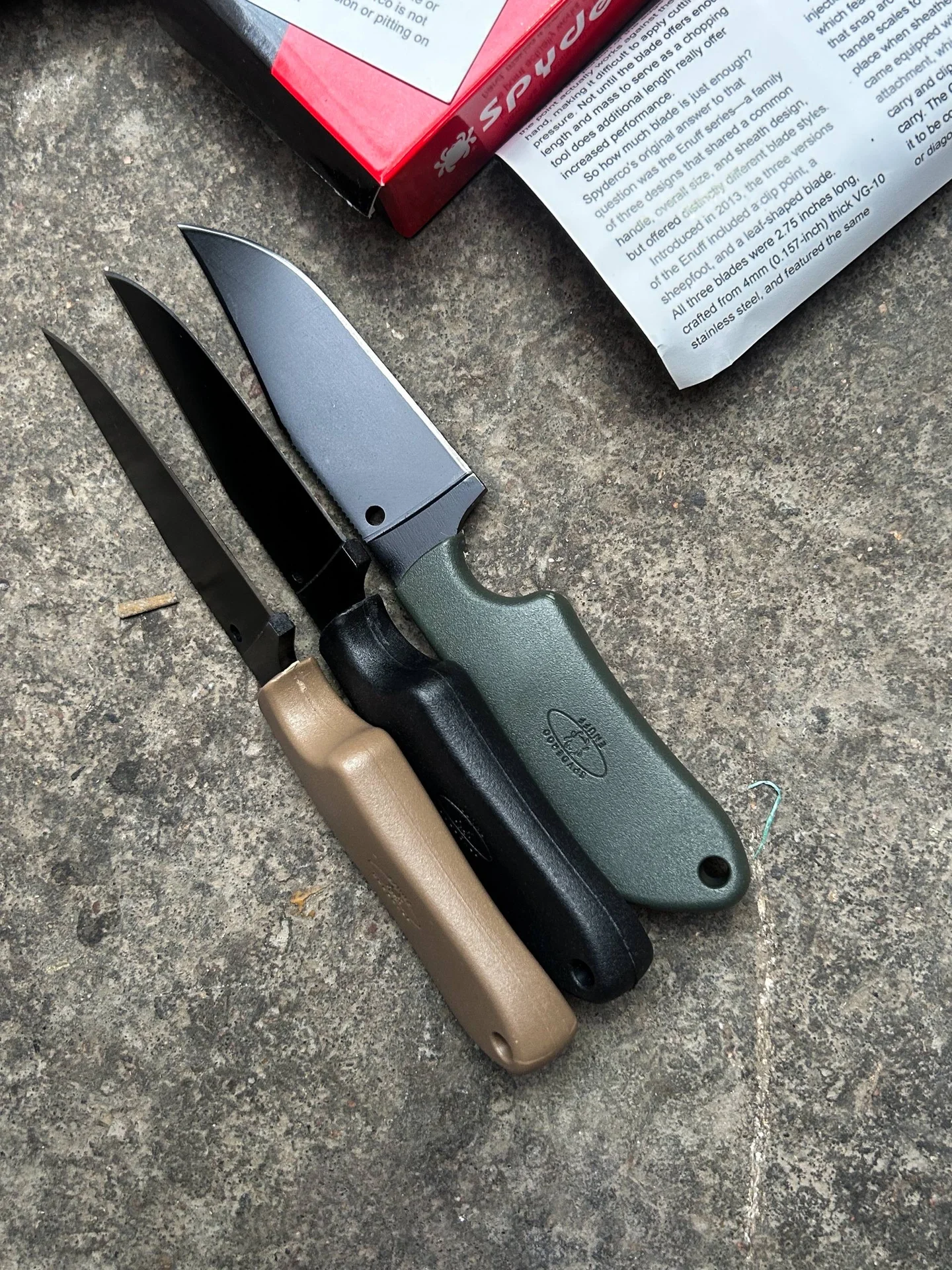 Нож Spyderco Enuff - миниатюра 6