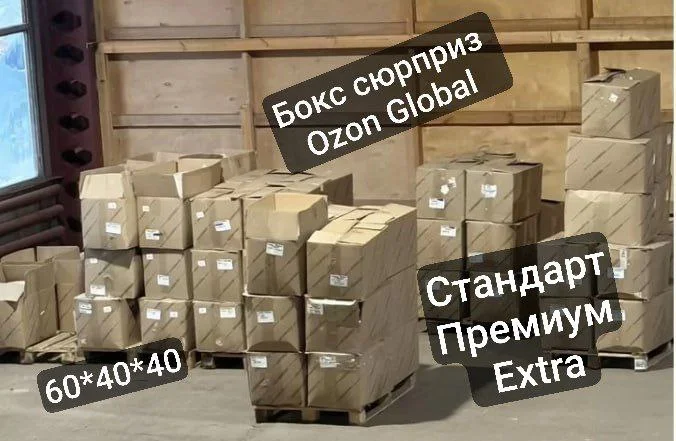 Боксы Мистери Стандарт с товаром Ozon Global 60*40*40