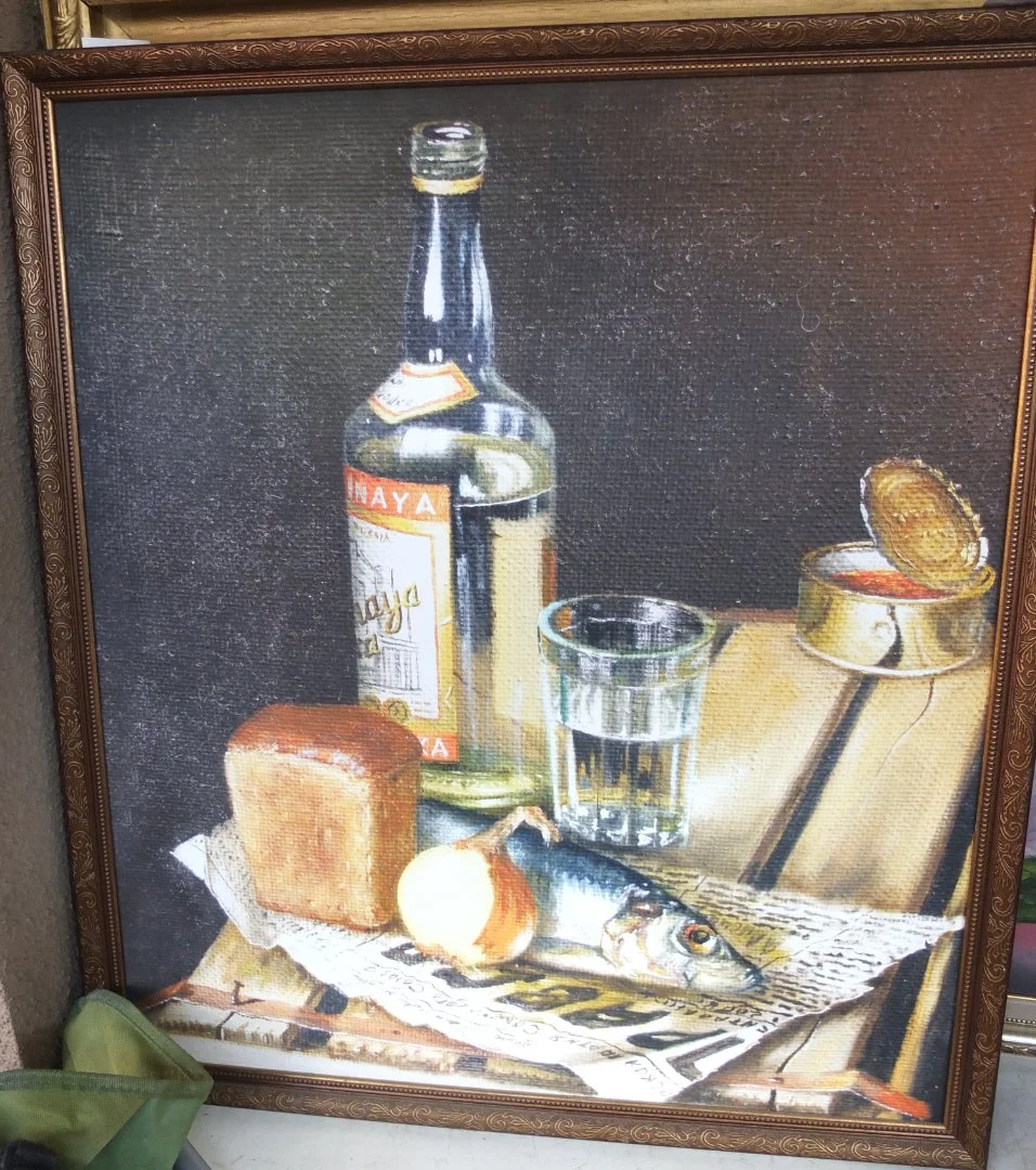 картина Праздник, который всегда с тобой, холст, масло, НХ