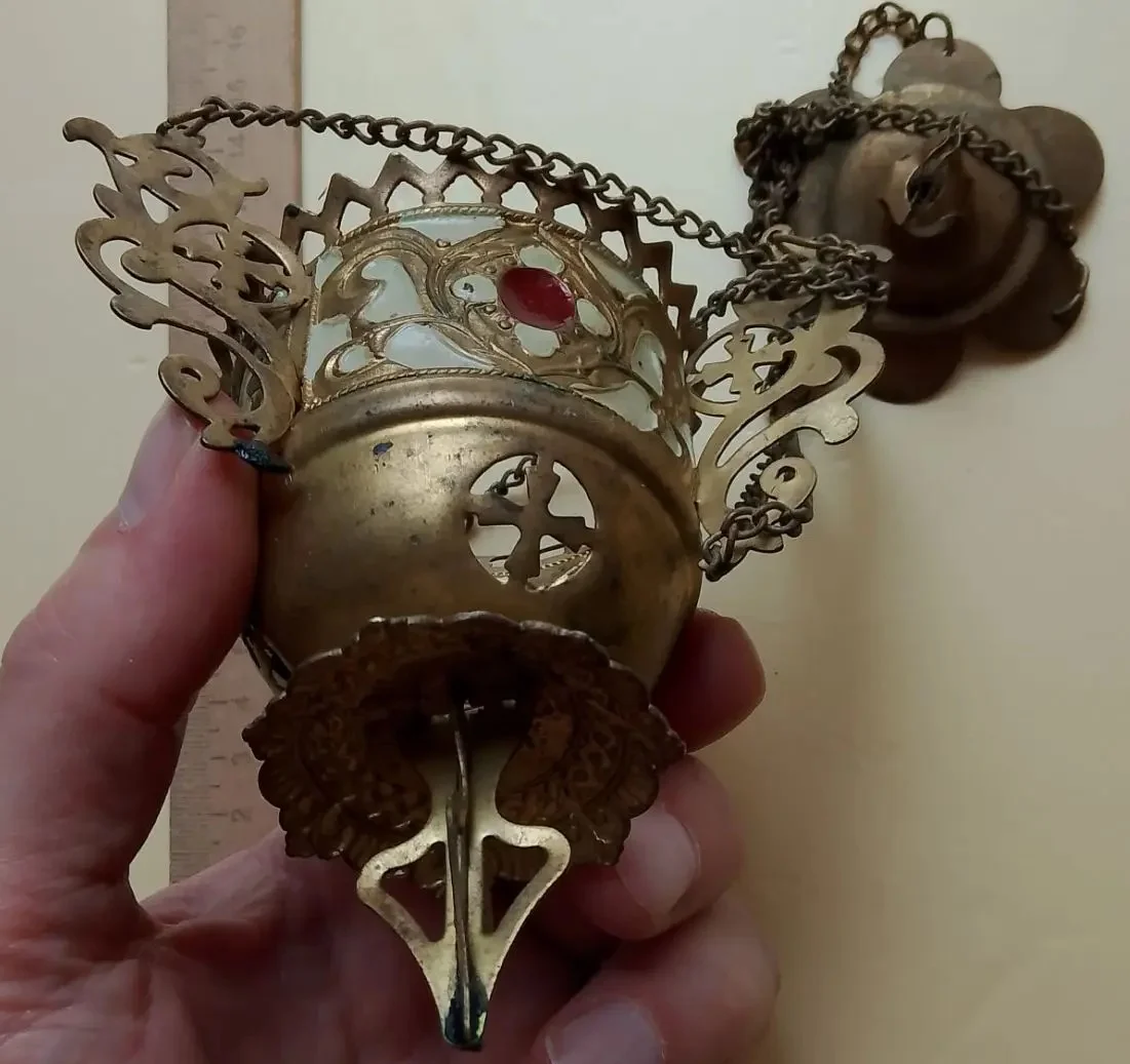 лампада царская, старинная, Императорская Россия - изображение 1