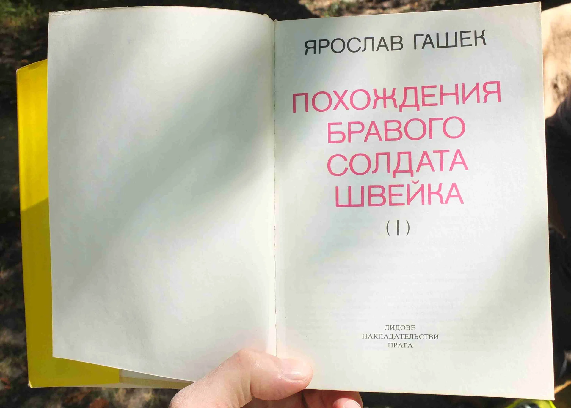 книги Похождения бравого солдата Швейка, в двух томах 1984 год - миниатюра 3