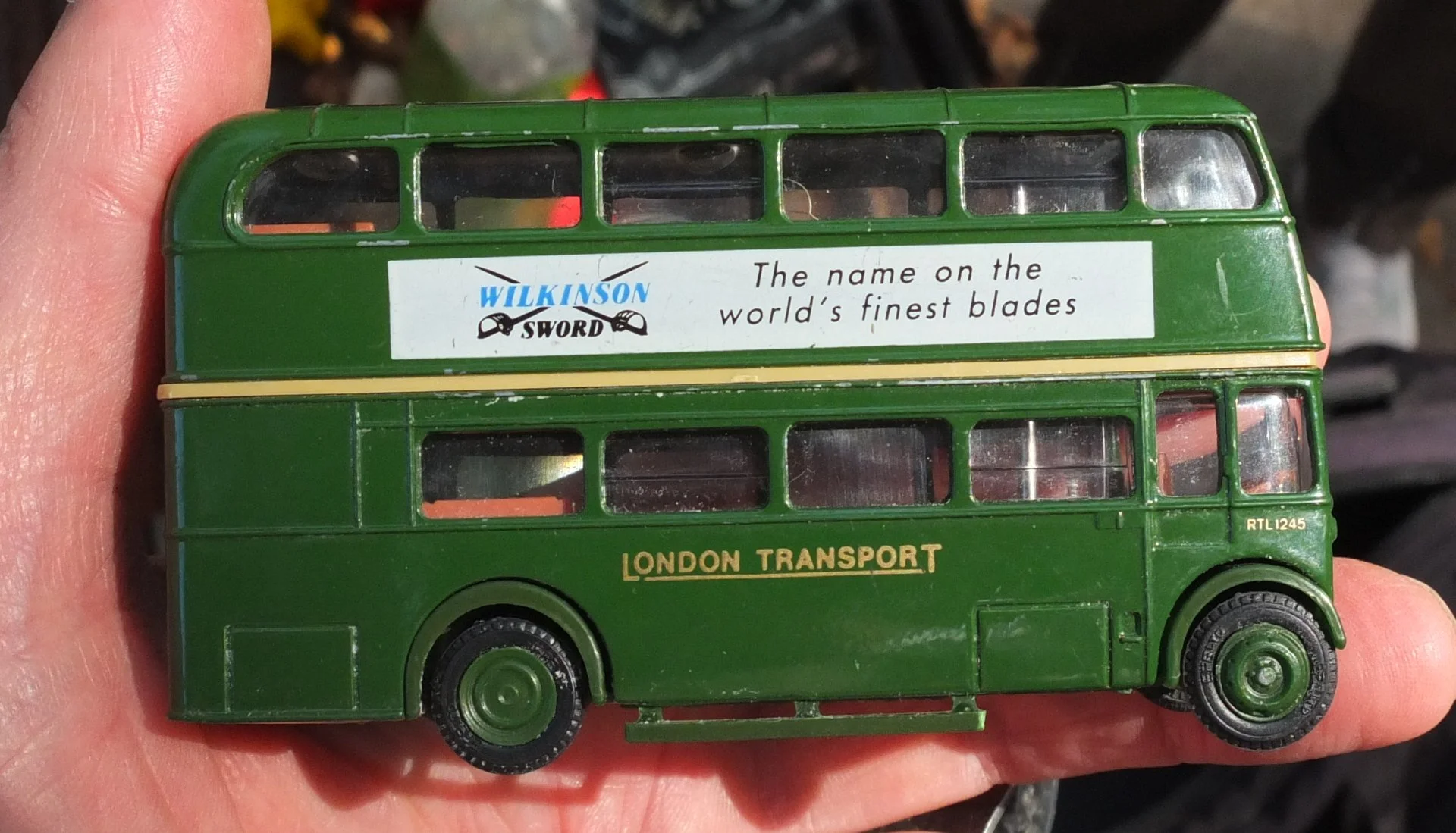 модель автобуса Leyland , железо, масштаб 1:76 - изображение 1