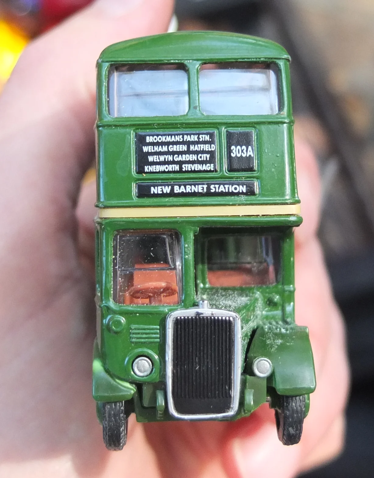 модель автобуса Leyland , железо, масштаб 1:76 - миниатюра 5