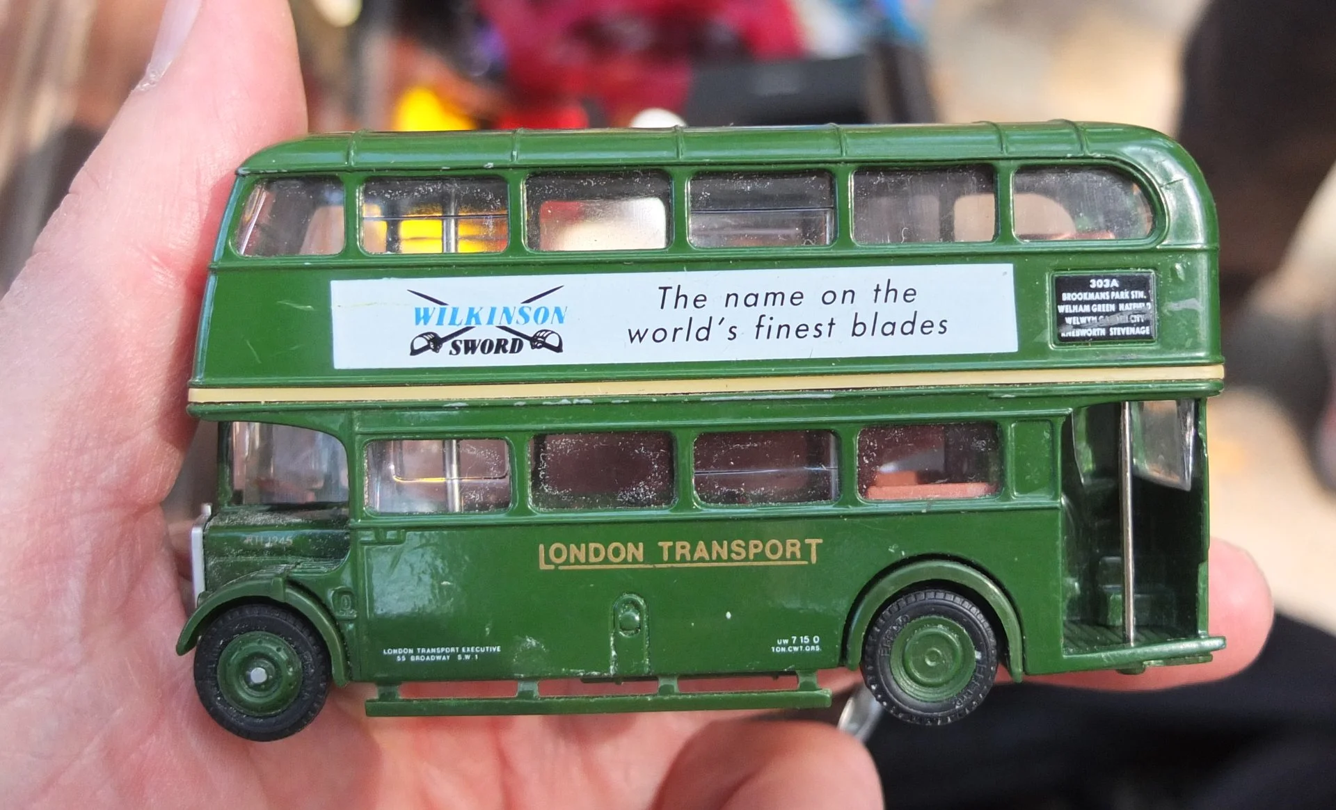 модель автобуса Leyland , железо, масштаб 1:76 - миниатюра 6