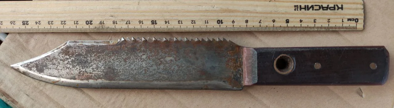 рыбочистка  старинная, коллекционная - миниатюра 9