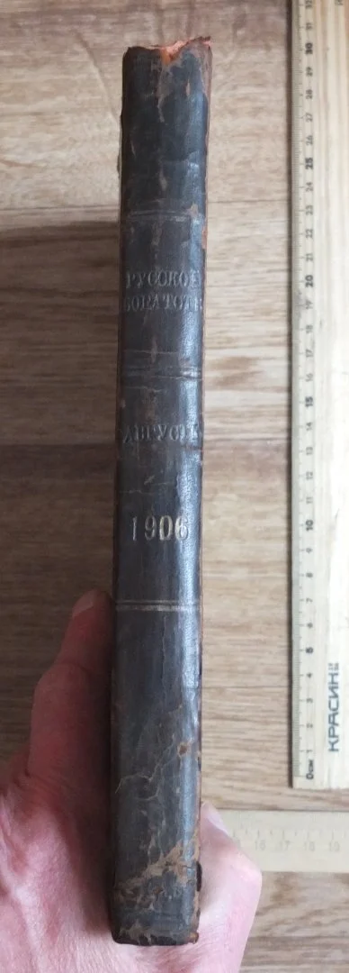 журнал Русское богатство за август, 1906 года, Императорская Россия - миниатюра 5