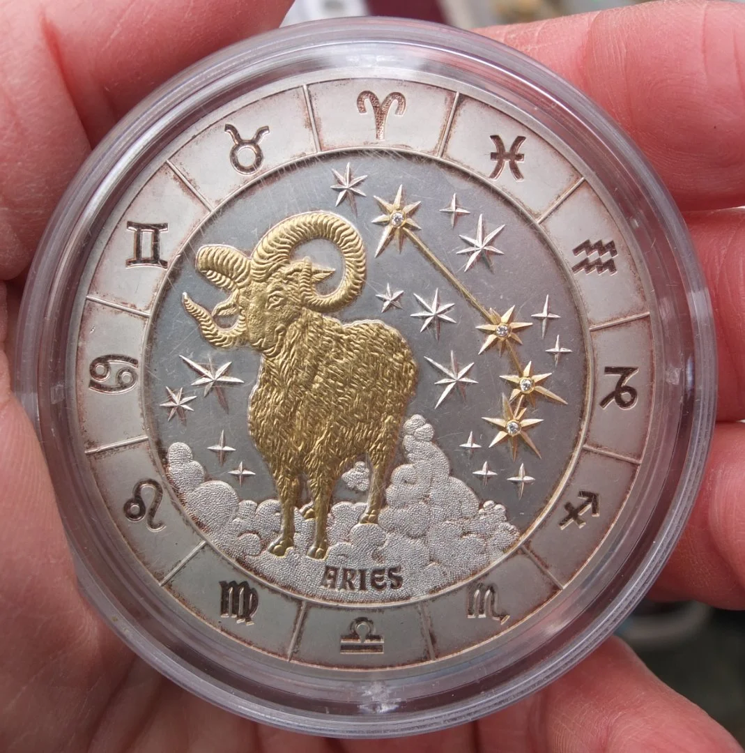 серебряная монета 1000 франков, Руанда, три унции - миниатюра 14