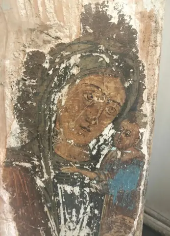 икона Матерь Божья, 19 век