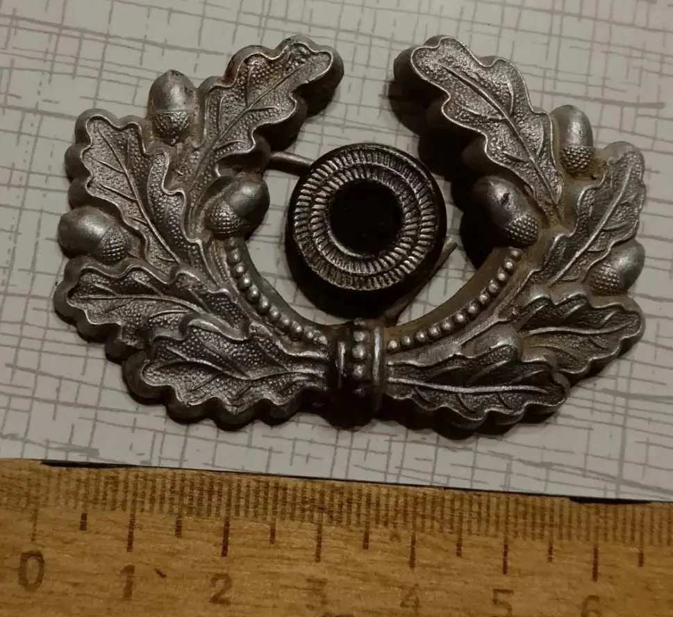 кокарда капуста, цинковый сплав, оригинал, коллекционная - миниатюра 4
