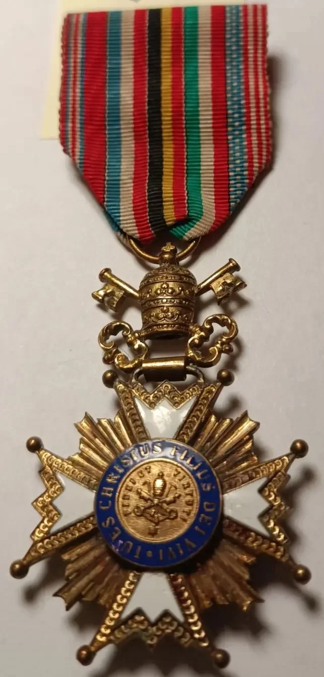 знак ордена Иисуса Христа, высшая награда Ватикана - изображение 1