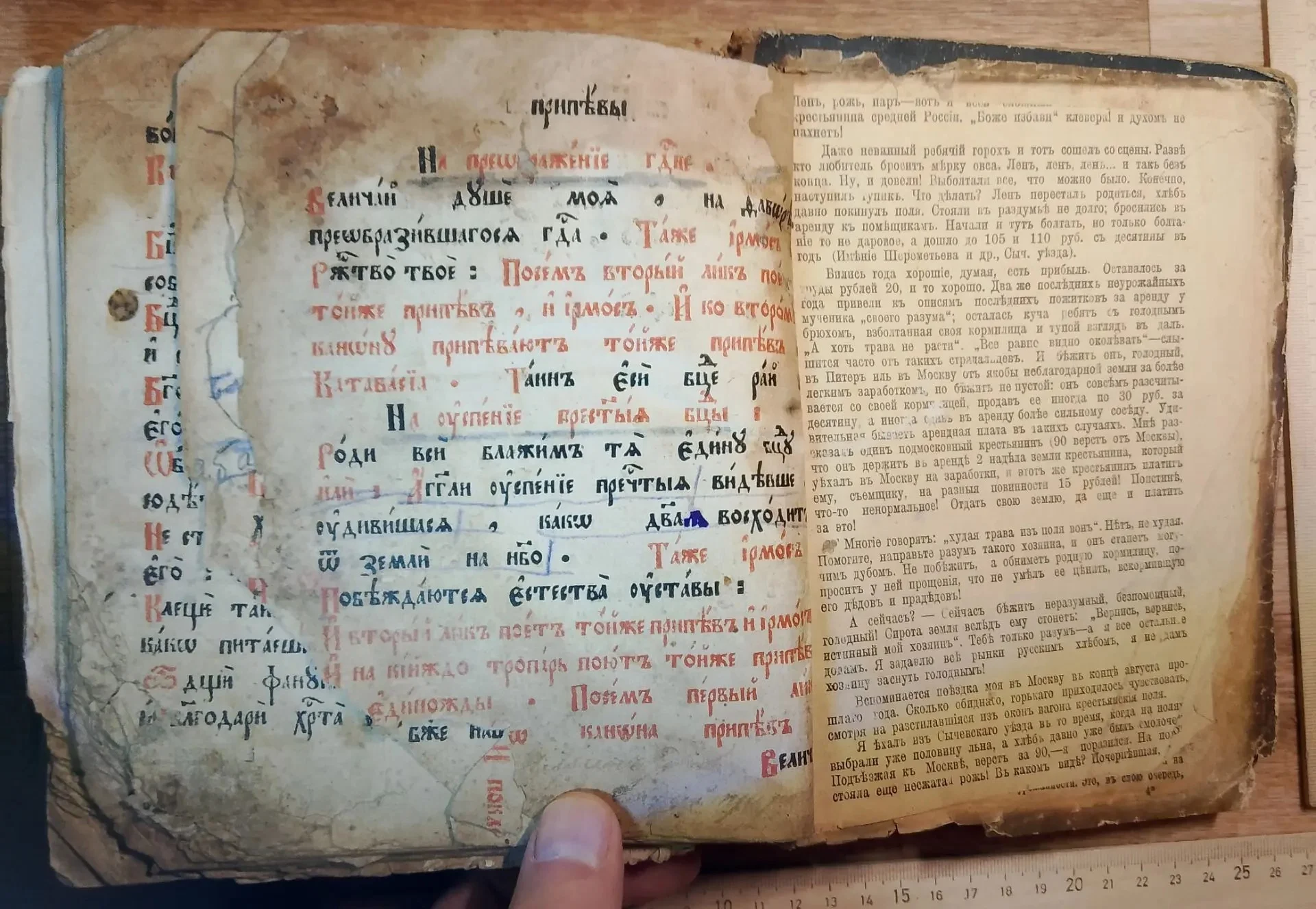 церковная книга Ирмологий, 1789 год - миниатюра 10