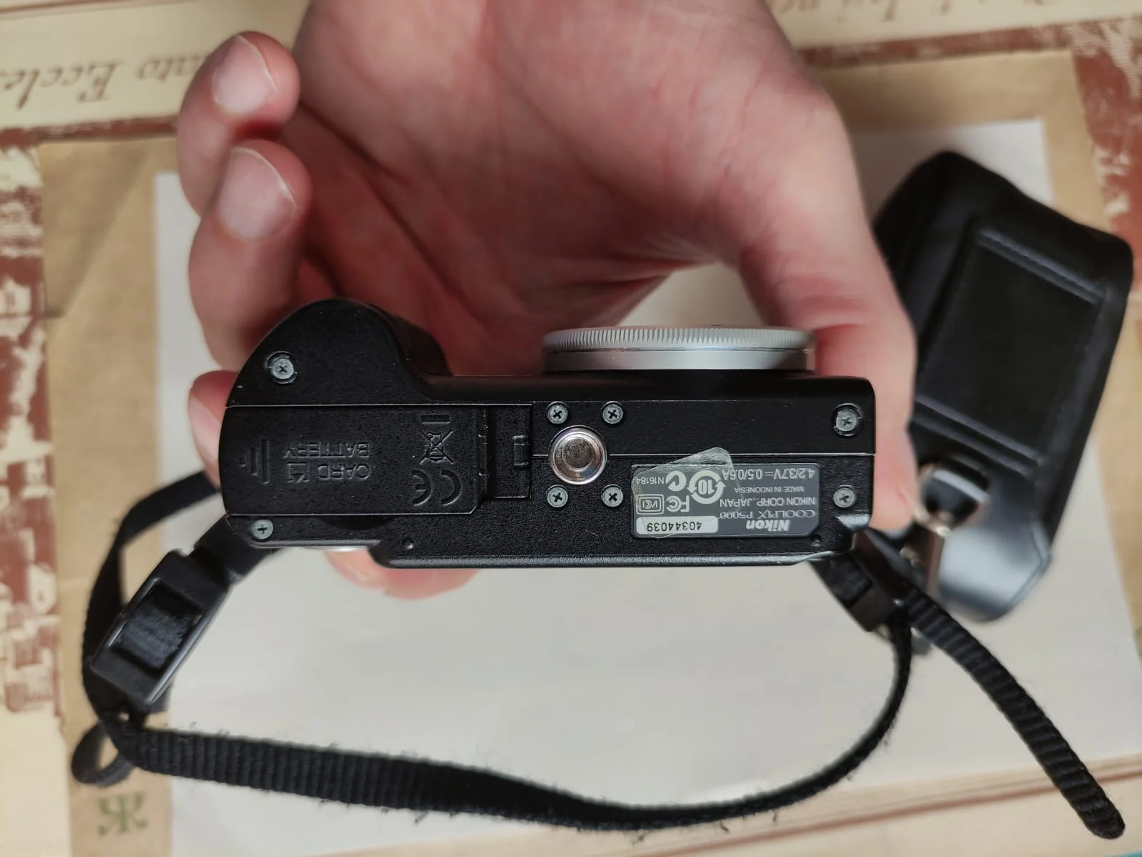 Фотокамера Nikon Coolpix P5000, сумка - миниатюра 4