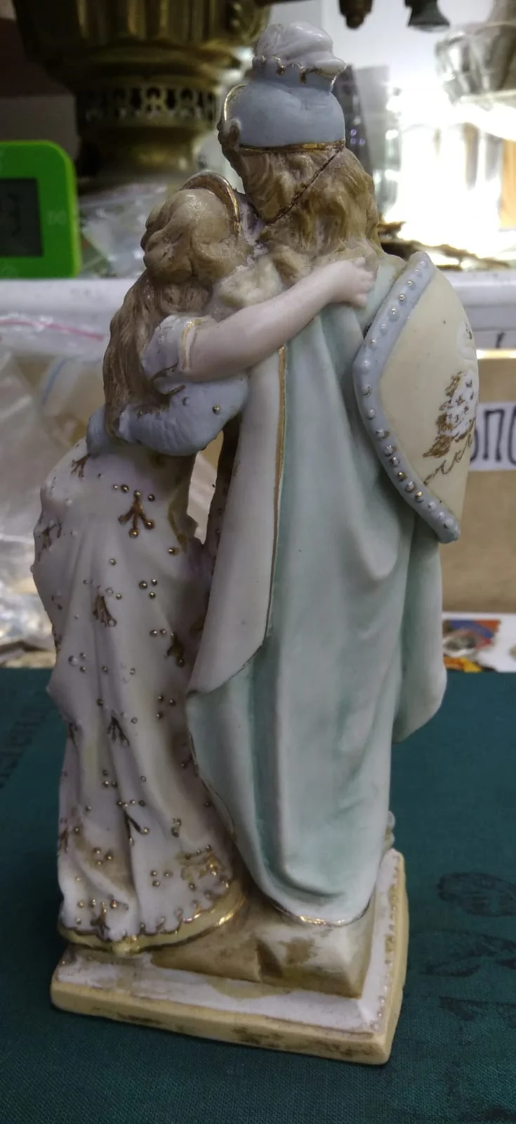 фарфоровая статуэтка Руслан и Людмила, фарфор Гарднера , 1770 годы - миниатюра 10