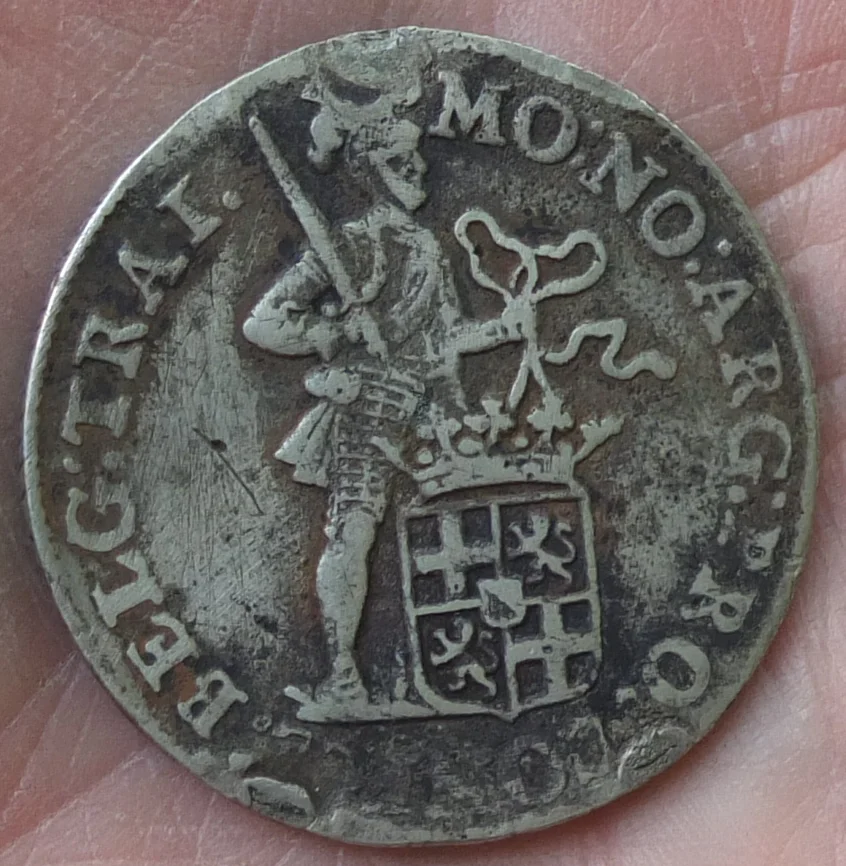 серебряная монета талер 1790 года, редкая - миниатюра 2