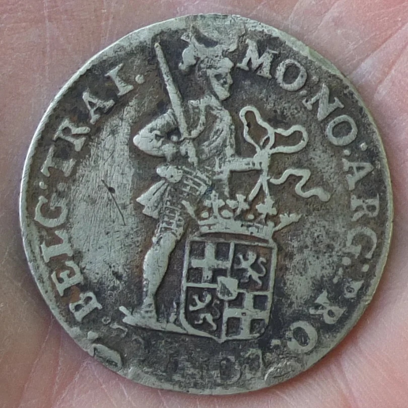 серебряная монета талер 1790 года, редкая - миниатюра 3