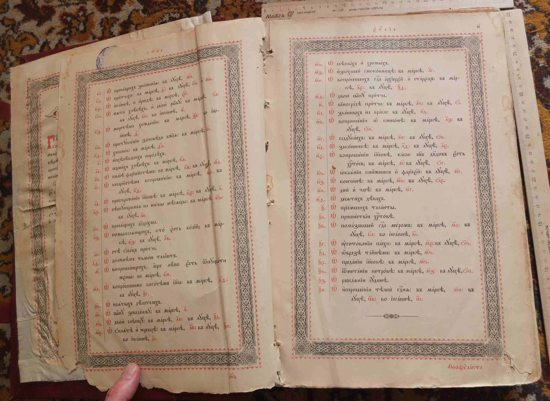 напрестольное Евангелие, Николай 2, 19 век - миниатюра 17