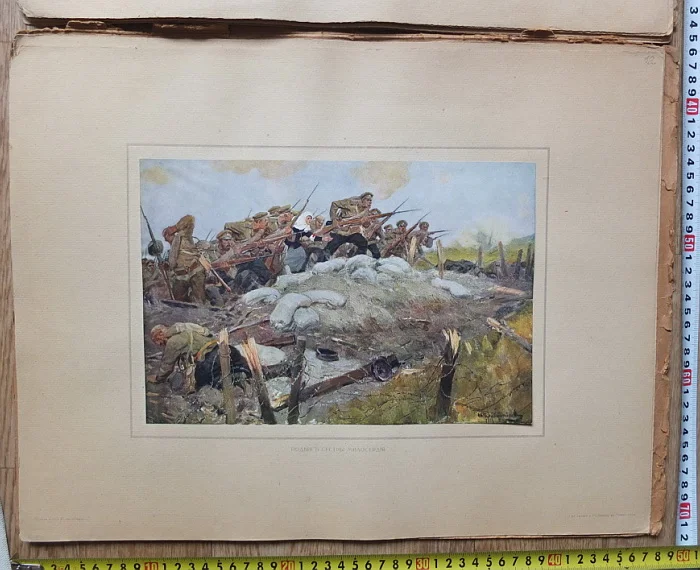 комплект картин Великая война и революция в картинах, 1914-1917,Петроград,1923 год - миниатюра 32