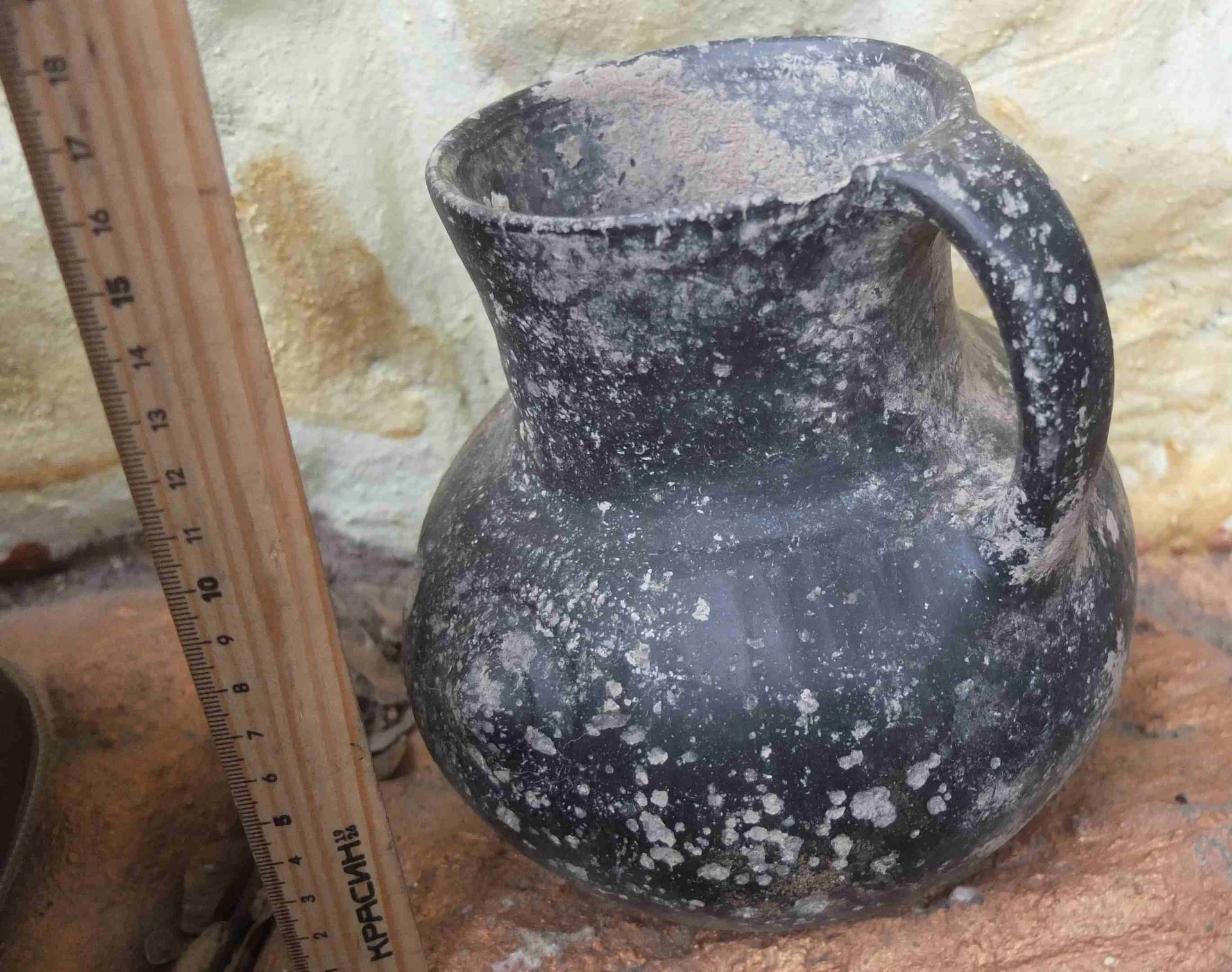 кувшин старинный коллекционный, редкий, интерьерный - миниатюра 2