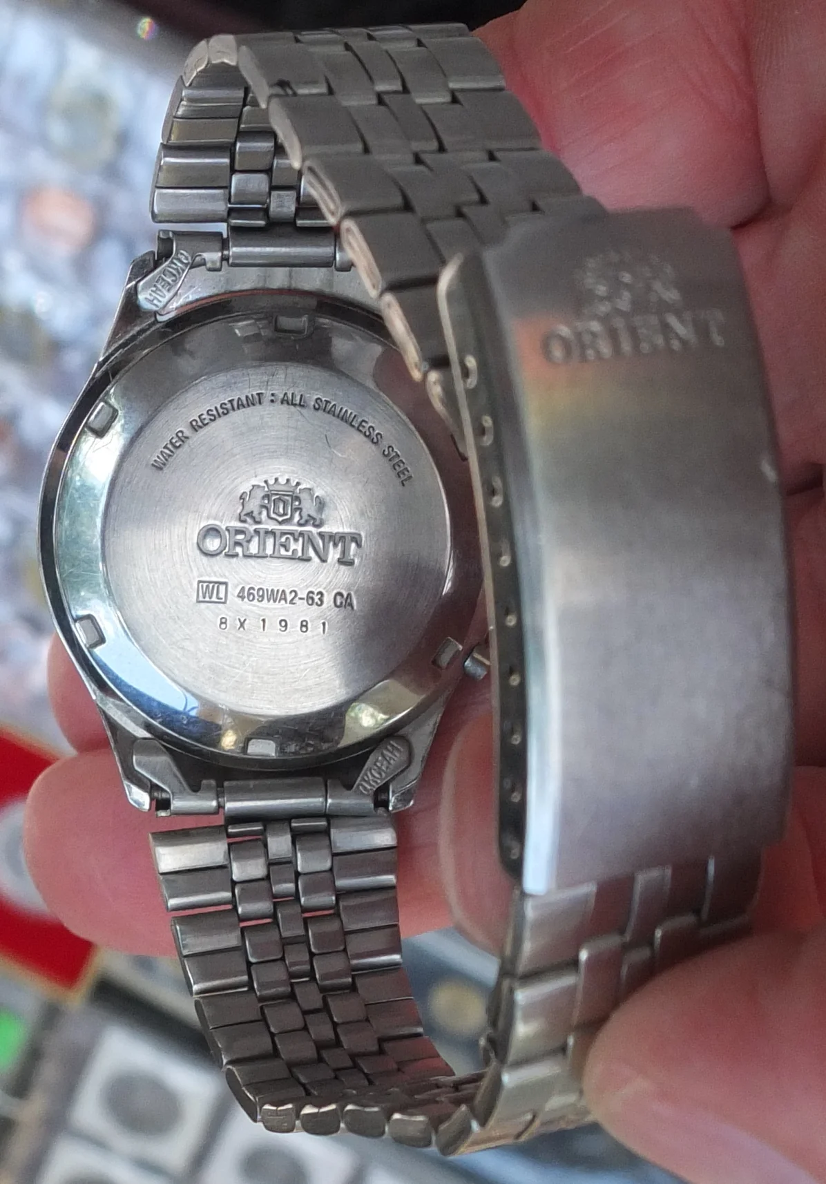 наручные часы Orient 3 Stars , механика, Япония - миниатюра 2