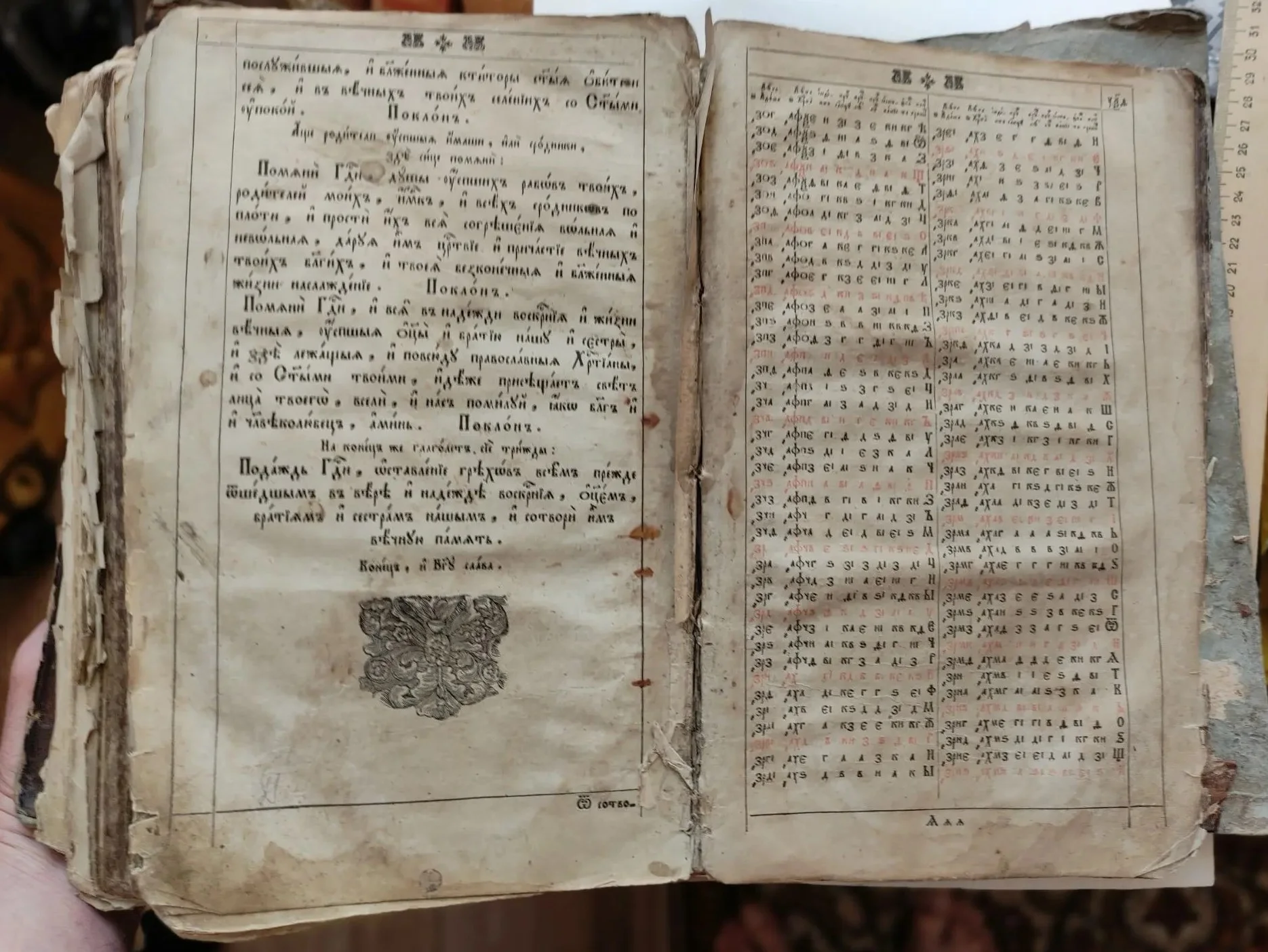 Псалтырь с последованием, 19 век - миниатюра 16