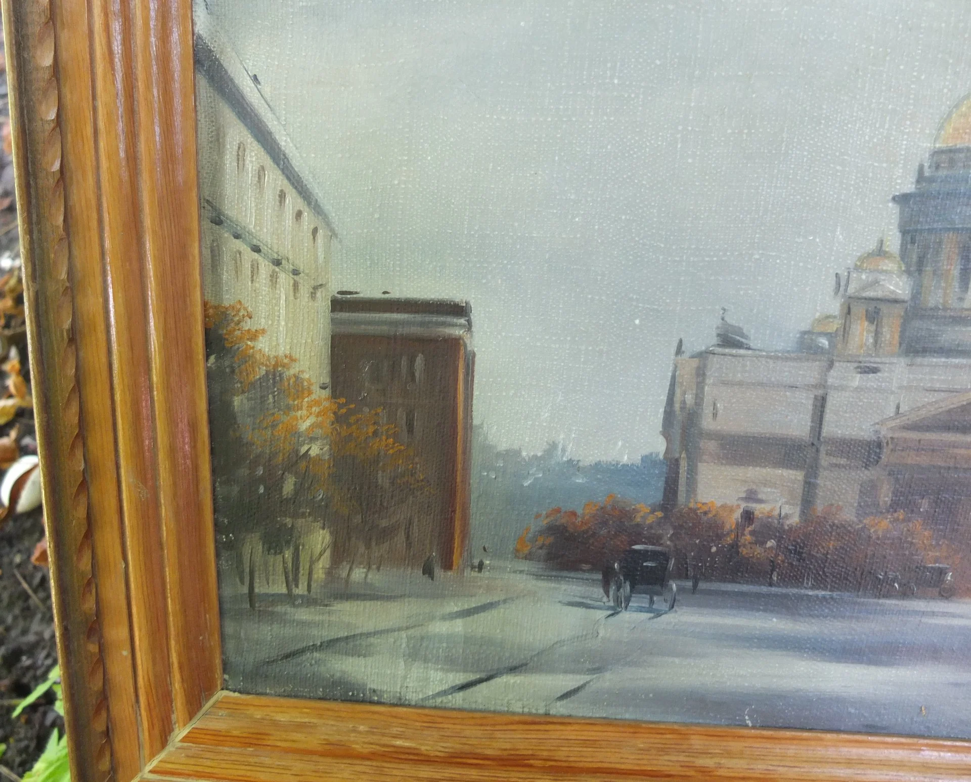 картина Казанский собор, холст , масло, авторская, 1999 год - миниатюра 6