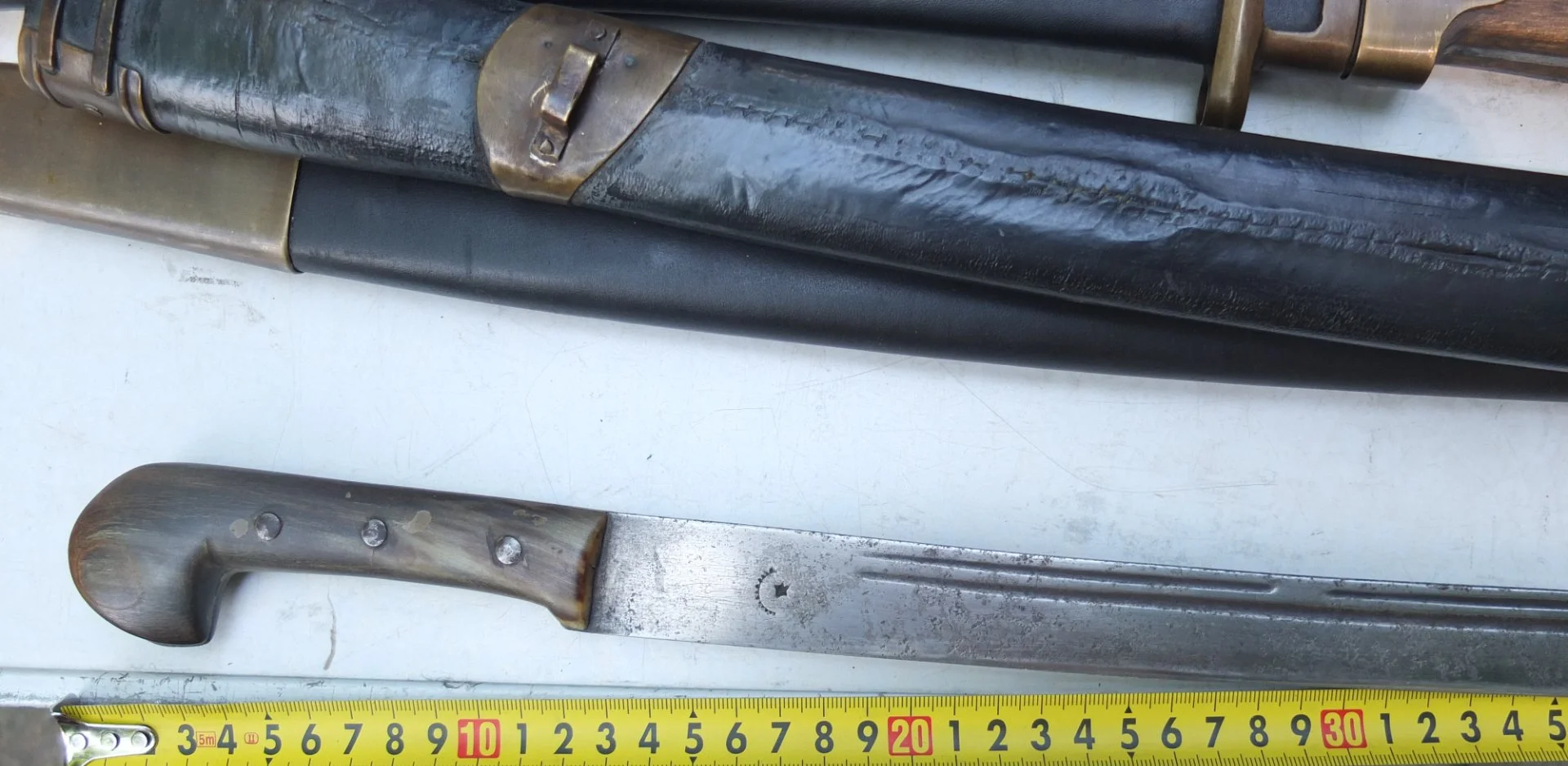сабля восточная, старинная, коллекционная, 19 век - миниатюра 6