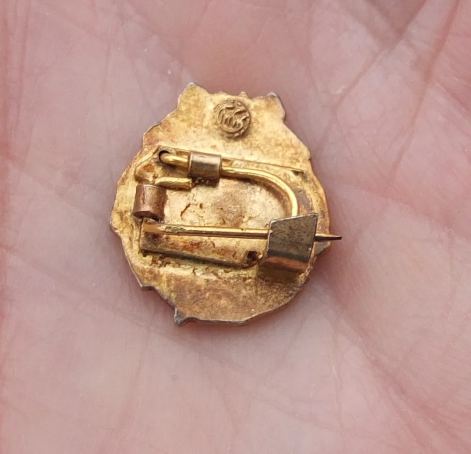 серебряный значок 50 лет КПСС - миниатюра 4