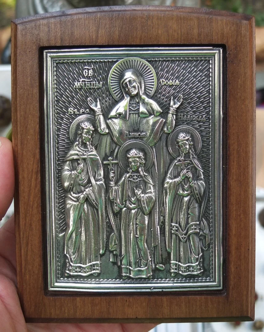 икона настольная Вера, Надежда, Любовь - миниатюра 2