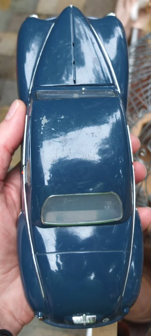 модель автомобиля Peugeot, железо, масштаб 1:18, 1954 год - миниатюра 7
