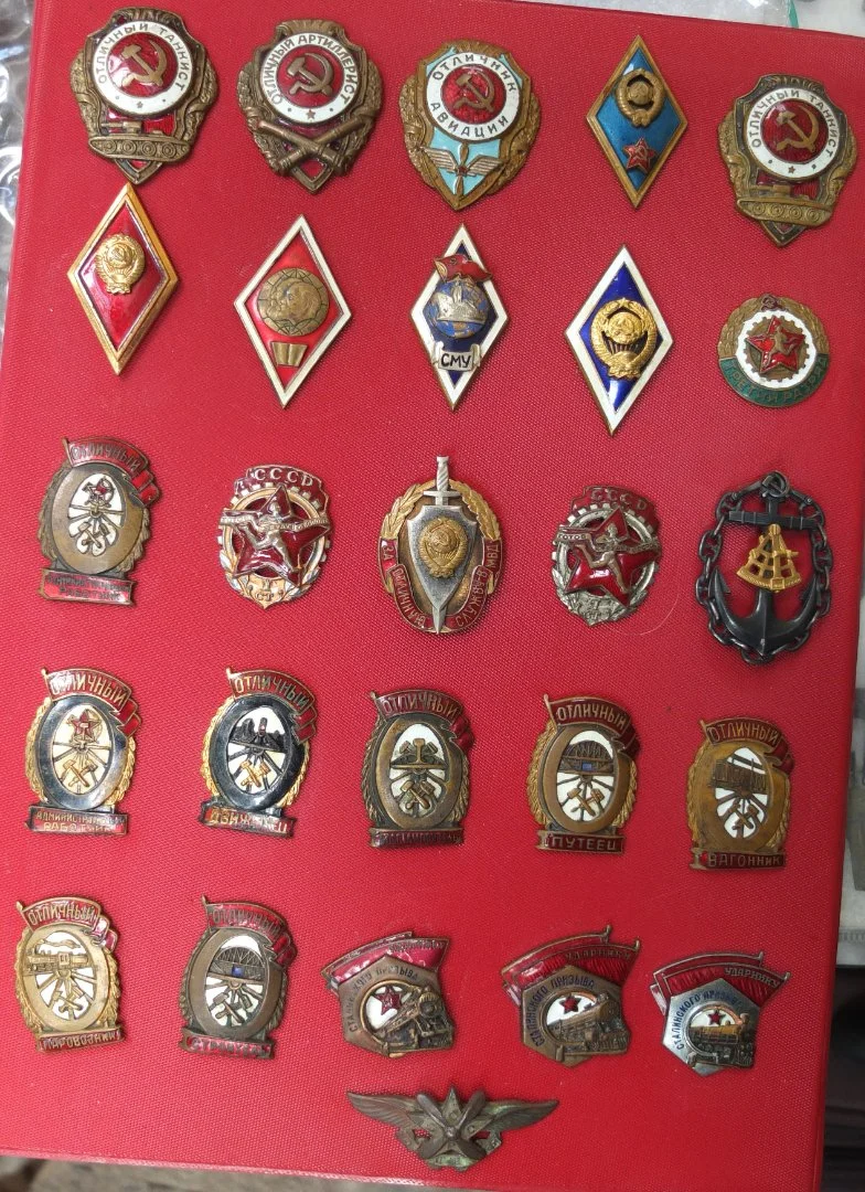 значки коллекционные, тяжёлый металл, коллекция, СССР - миниатюра 7