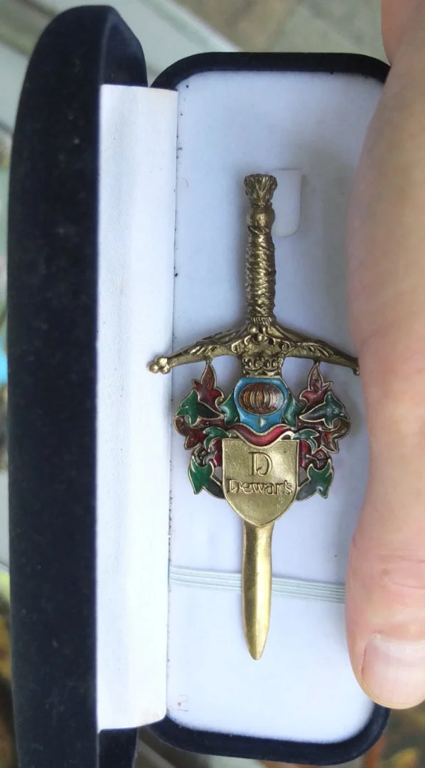 знак Меч, бронза, эмали - миниатюра 4