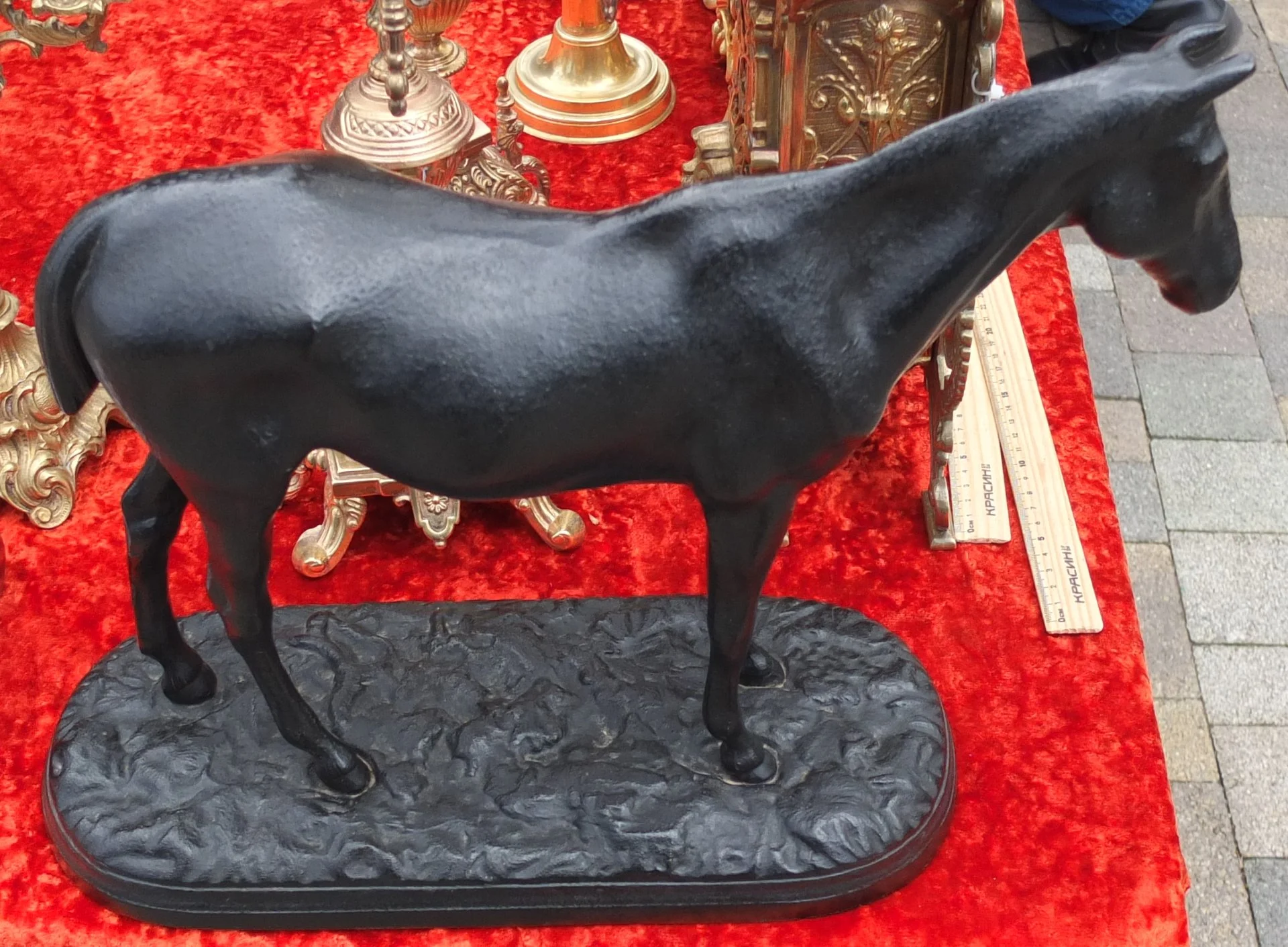 чугунная статуэтка Лошадь, Куса, 1977 год - миниатюра 13