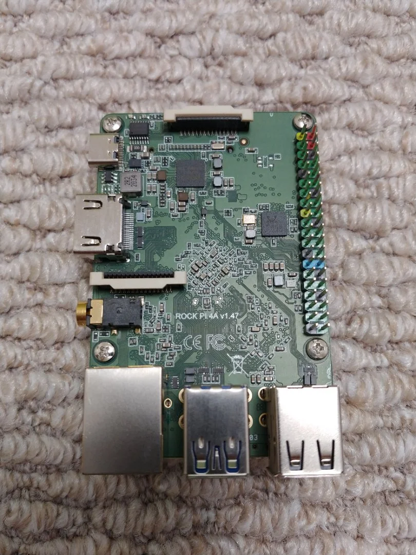 Одноплатный компьютер Radxa Rock PI 4A v1.47 4gb - изображение 1