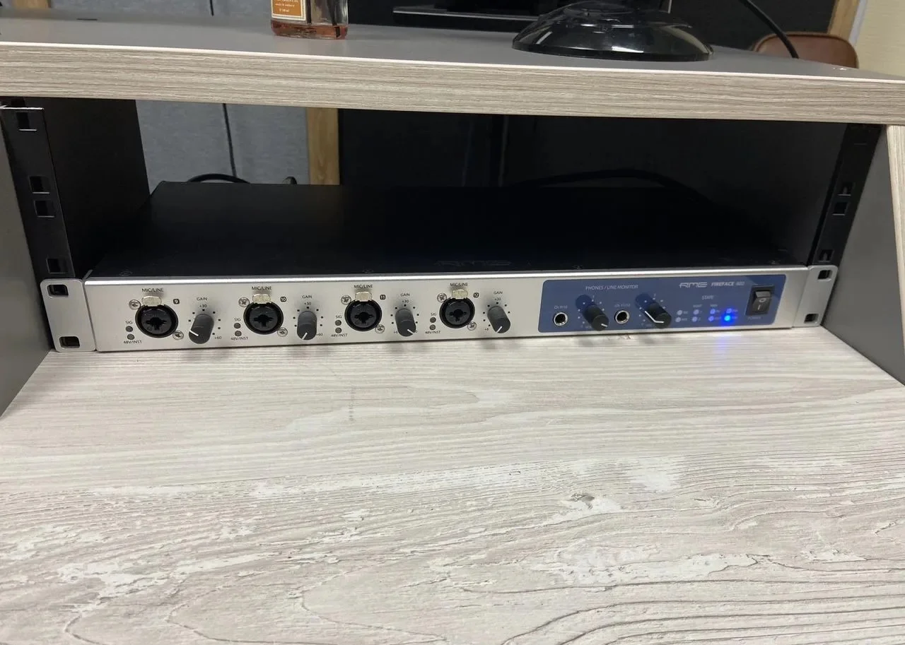 Звуковая карта RME Fireface 802 - миниатюра 2