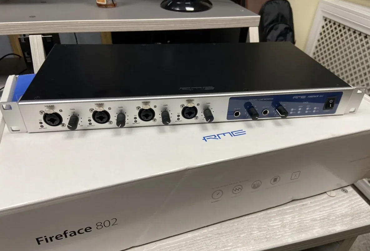 Звуковая карта RME Fireface 802 - миниатюра 3