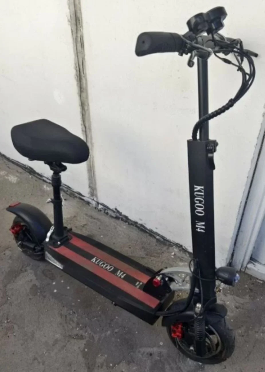 Электросамокат Kugoo M4 500W с маленьким пробегом - миниатюра 2