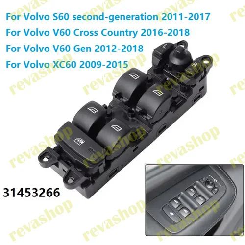 Блок кнопок водительский Volvo XC60 S60 V60 - миниатюра 3