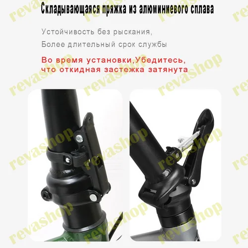 Складной городской велосипед колеса 20 дюймов - миниатюра 10