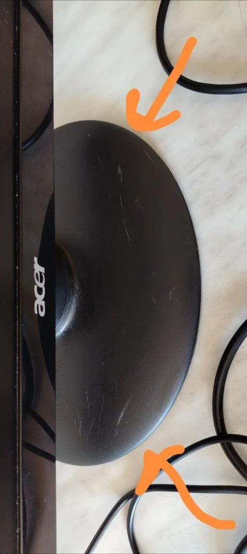 Монитор Acer 22 дюйма + провода - миниатюра 5