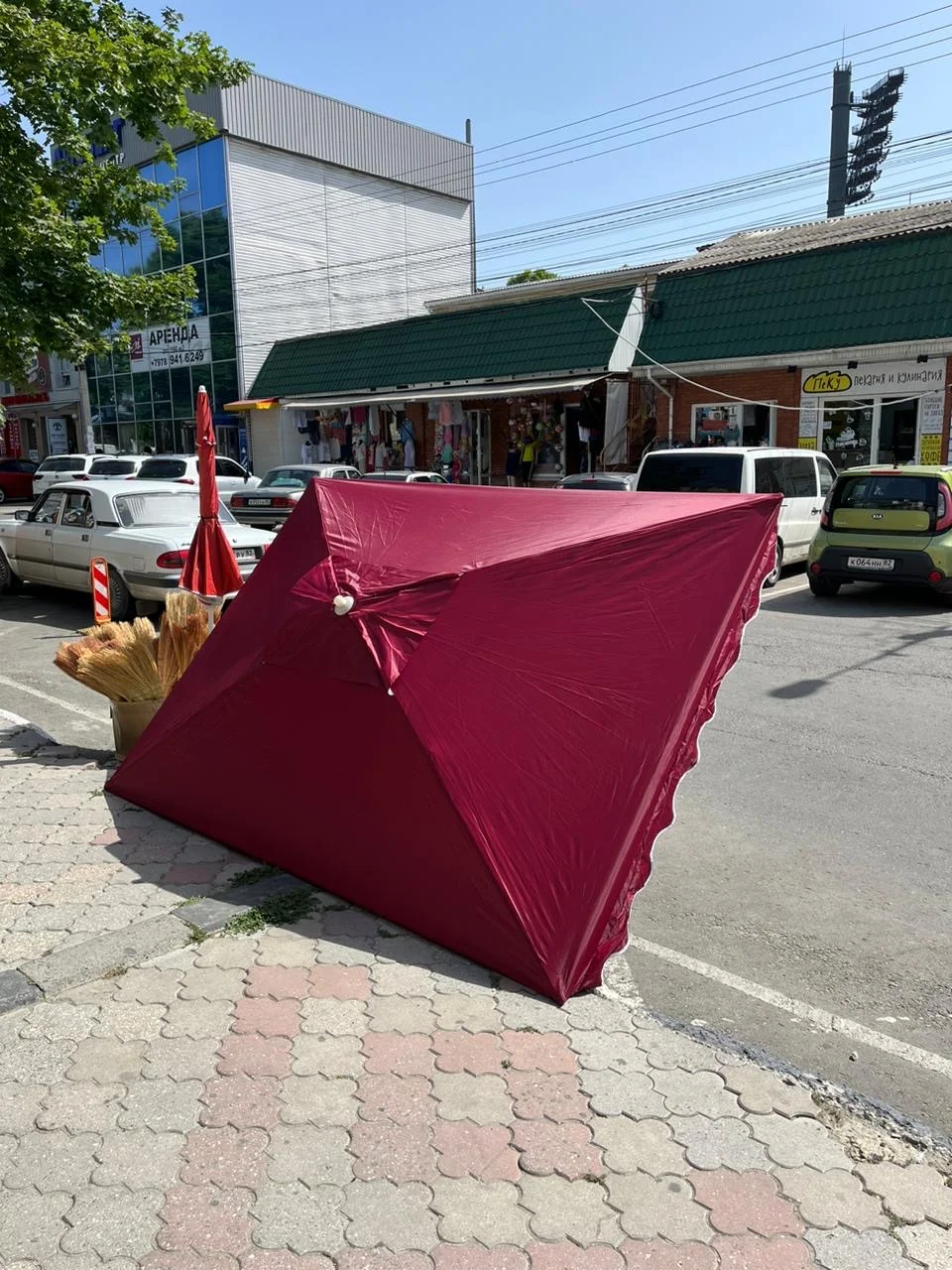 Зонт уличный 2*3 м - миниатюра 5