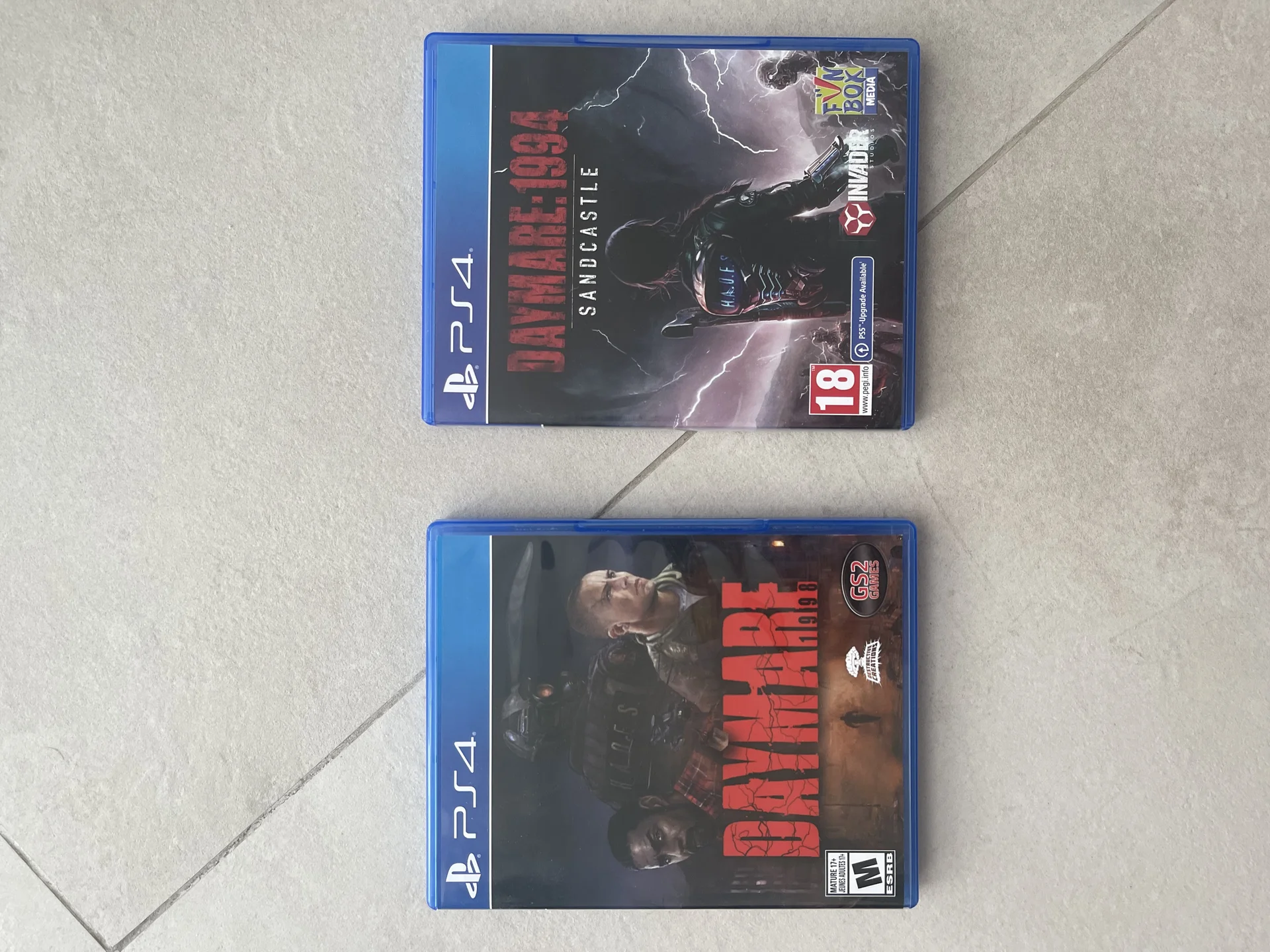 Диск PS4 PS5 Daymare 1994, 1998 Sandcastle