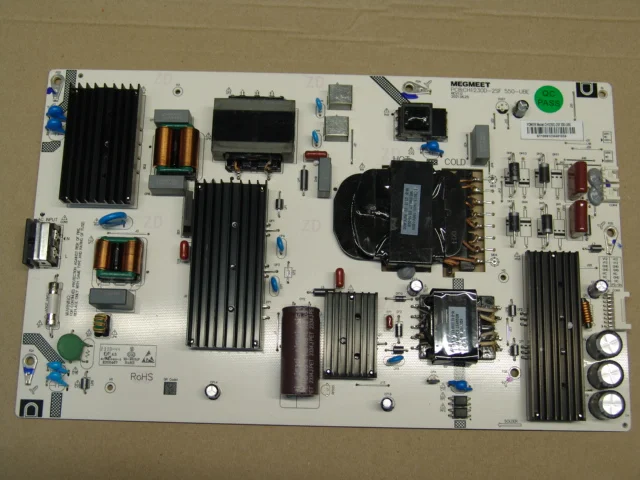Плата питания ТВ CH1230D-2SF 550-UBE Rev1.0 SDX-75UQ5231 - миниатюра 2
