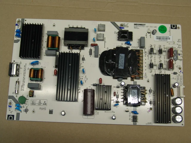 Плата питания ТВ CH1230D-2SF 550-UBE Rev1.0 SDX-75UQ5231 - миниатюра 3