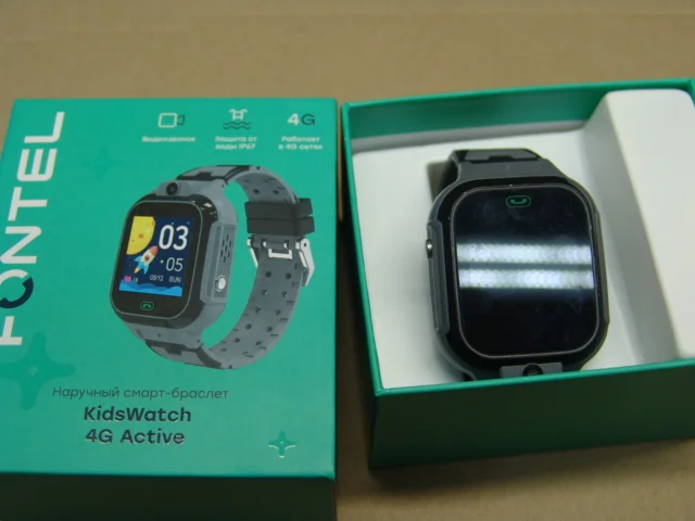 Детские часы FONTEL KidsWatch 4G Active, неисправные, на запчасти. - миниатюра 2